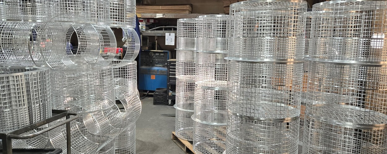 SMR American-made welded aluminum baskets