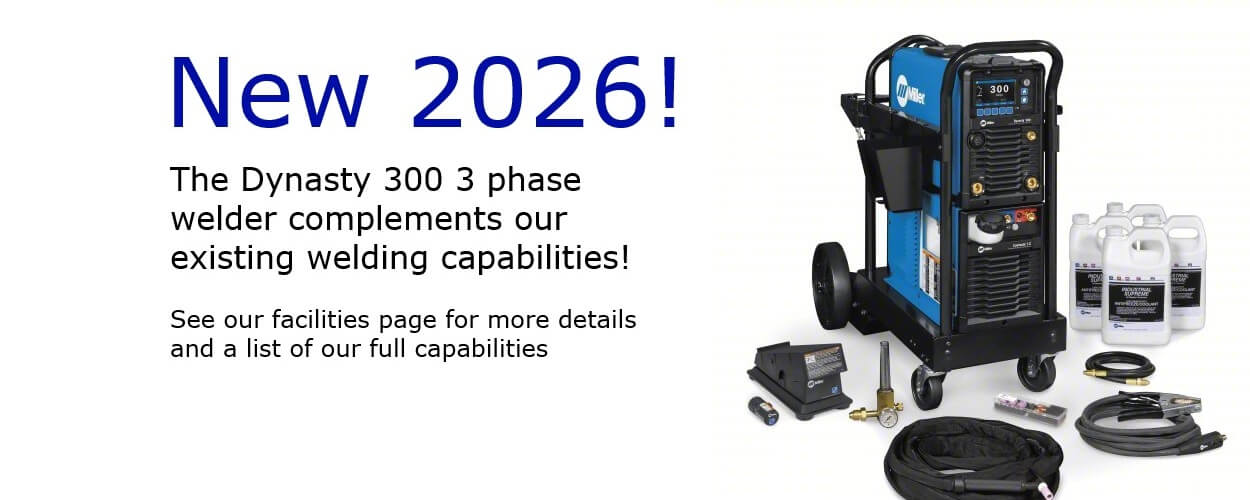 New acquisition 2026: Dynasty 300 208-575 V 3 phase welder